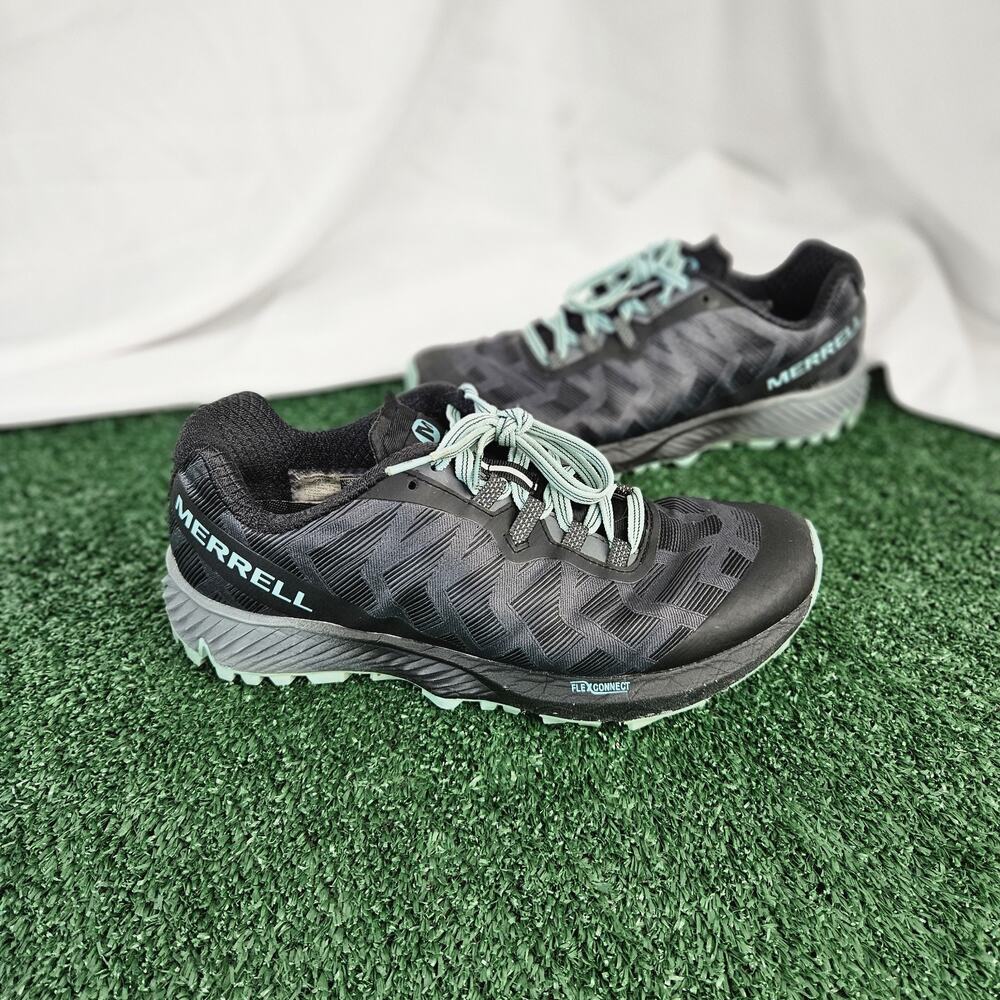 Merrell Agility Synthesis Flex Hiking Shoes Womens - Angler Black Size 8